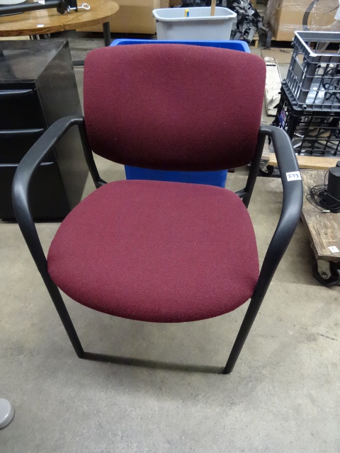 Metal Framed Side Chair