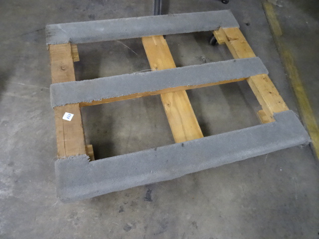 Wood 4 Wheel Dolly 31 X 36
