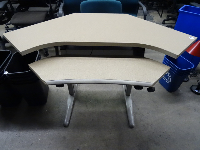 Work Station with Adjustable