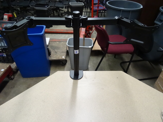 Desk Mount Double Monitor Stand