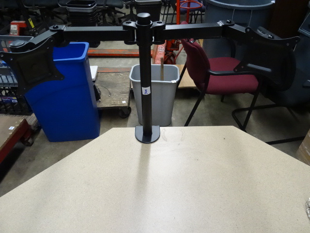 Desk Mount Double Monitor Stand