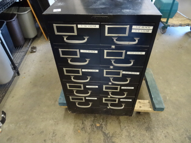 10 Drawer Metal Storage Cabinet