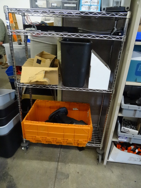 NSF Wire Shelf on Wheels