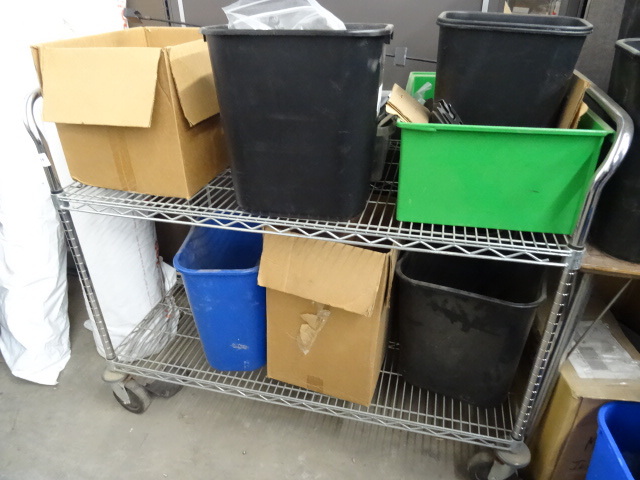 NSF Wire Shelf Cart on Wheels
