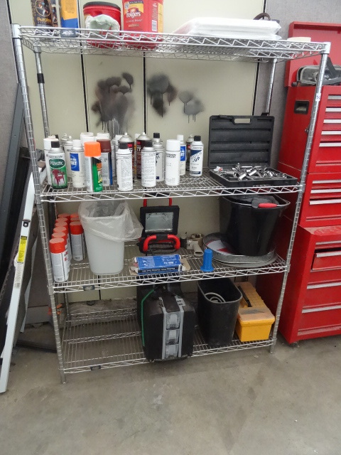 NSF Wire Shelf Unit 48 X 18 X 63