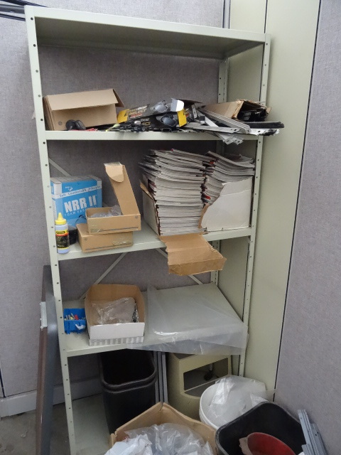 Metal Shelving Unit 36 X 15 X 75