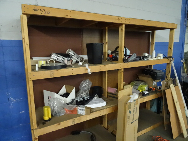 Wood Shelving Unit 108 X 26 X 84