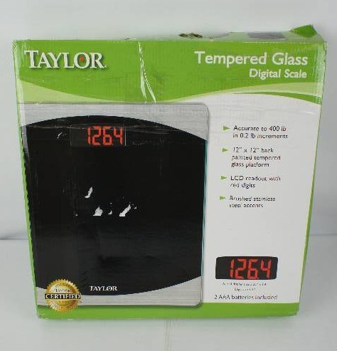 Taylor Tempered Glass Digital Scale