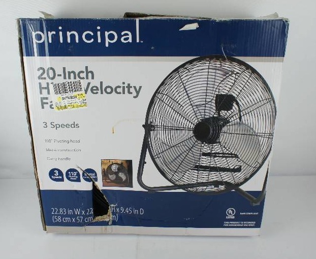 Principal High-Velocity Floor Fan