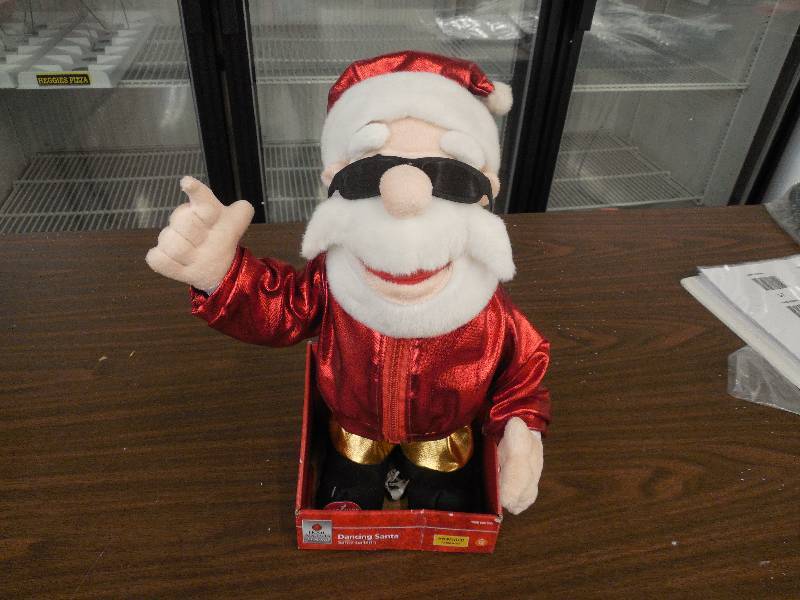 lot 71 image: Home Accents Dancing Santa