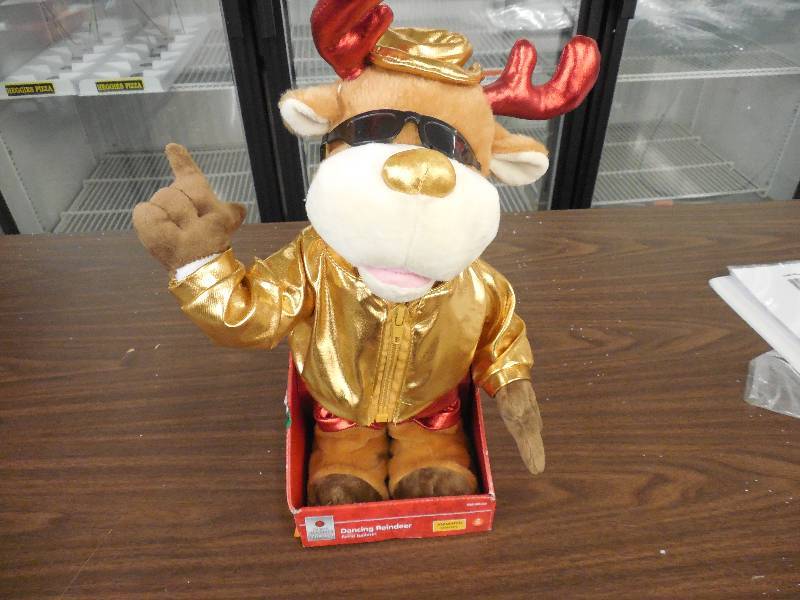 lot 72 image: HOME ACCENTS DANCING REINDEER