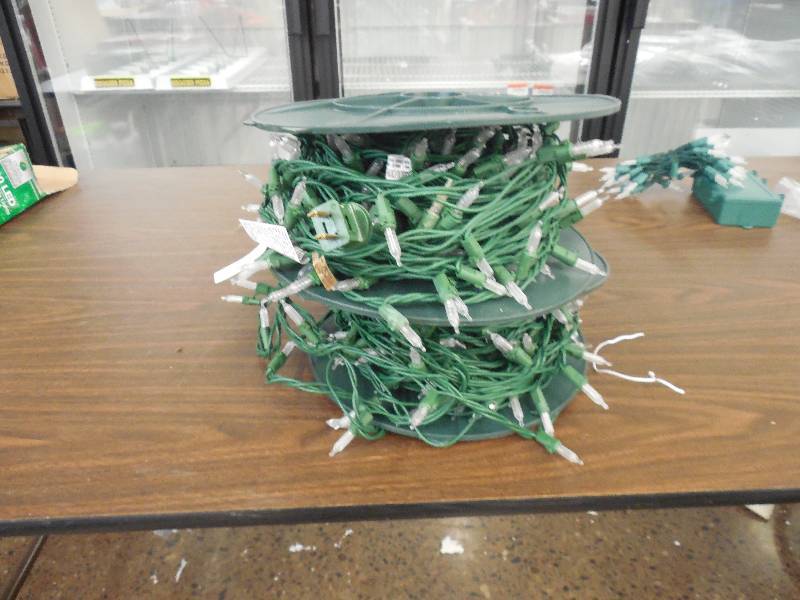 lot 13 image: 2 SPOOLS OF CHRISTMAS LIGHTS