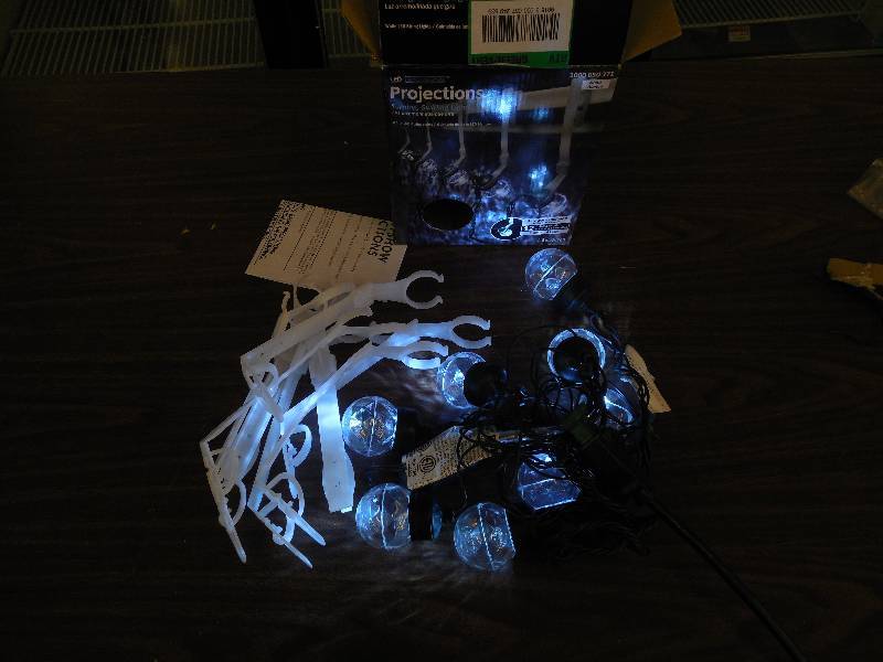 lot 15 image: LED LIGHT SHOW PROJECTIONS CHRISTMAS LIGHTS