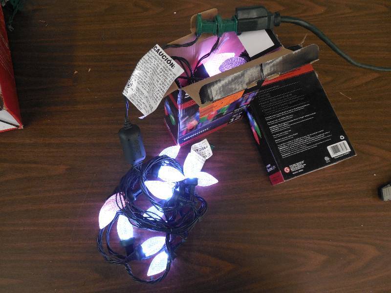 lot 28 image: 2 BOXES OF LED LIGHTSHOW SYNCHROLIGHTS