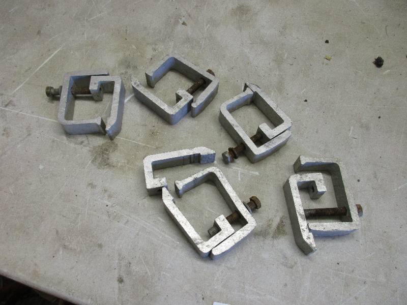 Topper clamps
