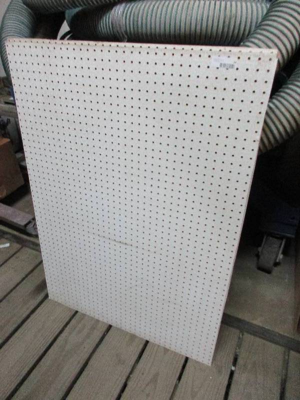 13 sheets of pegboard