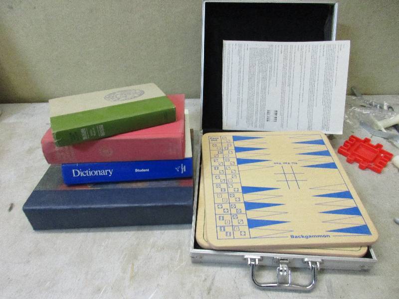 Books and game set