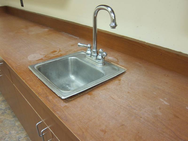 Counter Unit with Sink