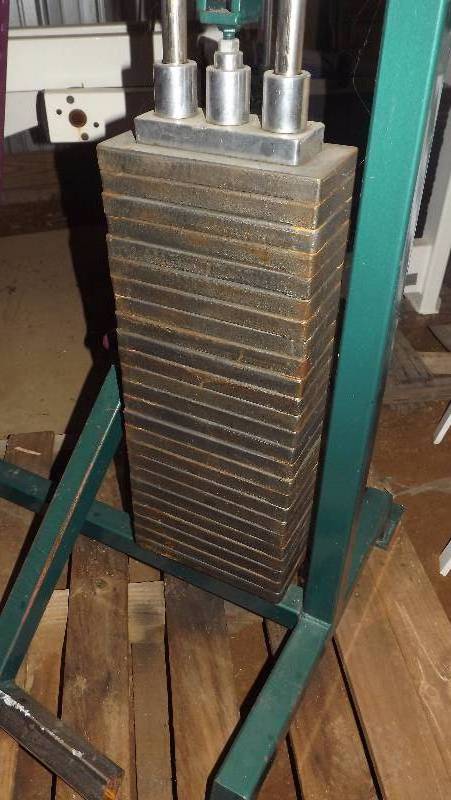 lot 33 image: Butterfly Weights Exercise Equipment