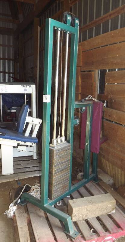 lot 36 image: Infinity Fitness Systems Exercise Equipment Pull  Curls