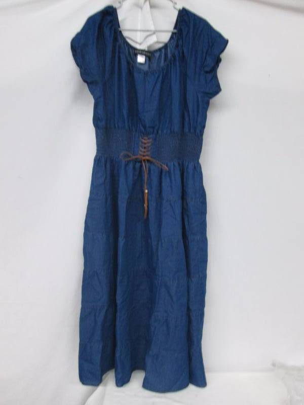 lot 50 image: Wearabouts Womens Tiered Denim Dress