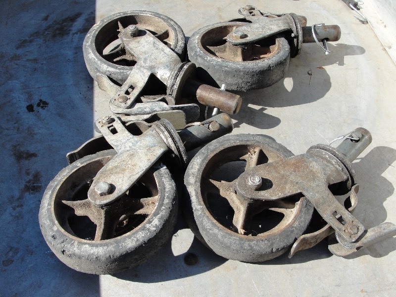 Scaffolding Castors