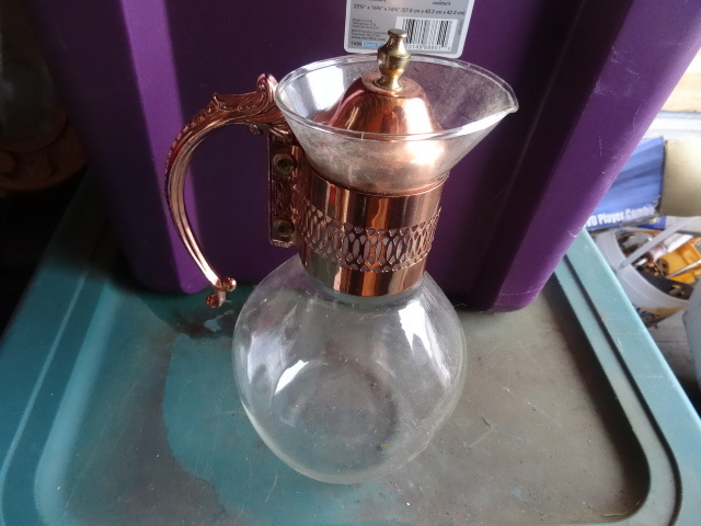 Glass pitcher
