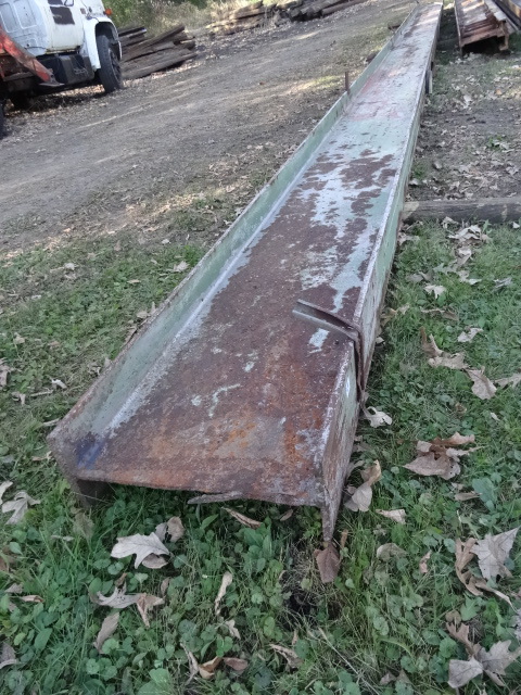 lot 49 image: Steel I Beams 38 X 18 X 8 Qty 1