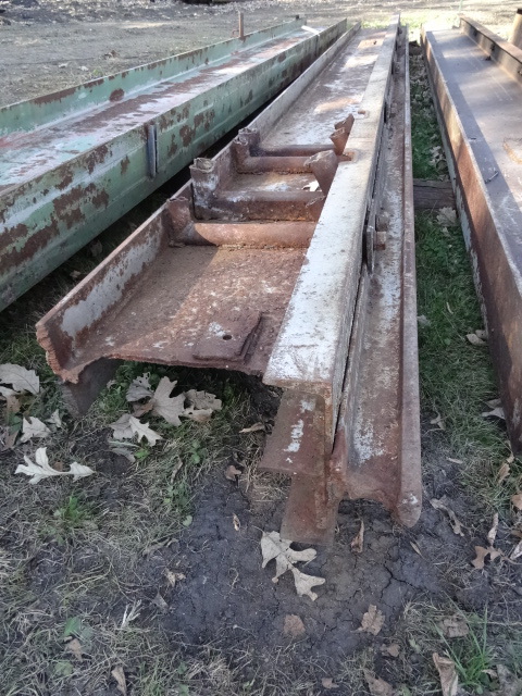 lot 50 image: Steel I Beams 20 X 16 X 7 Qty 2