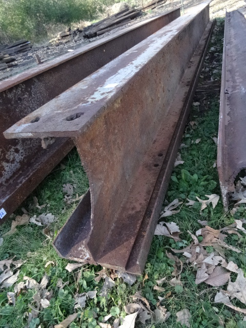 lot 53 image: Steel I Beams 20 X 16 X 7 Qty 2