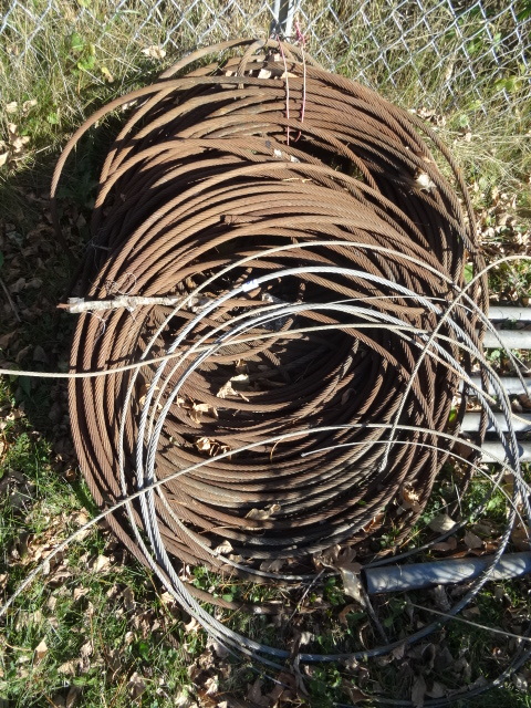lot 70 image: Misc Steel Cable