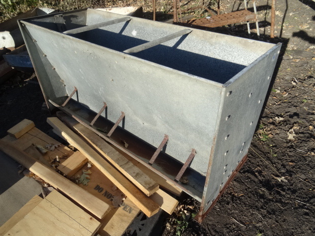 lot 96 image: Hog Feeder 48 X 19 X 25