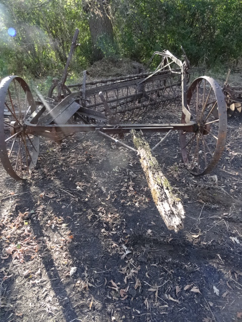 lot 113 image: Vintage Hay Rake