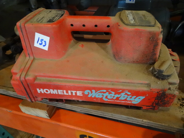 lot 153 image: Homeline Water Bug  Pump 2 Cycle