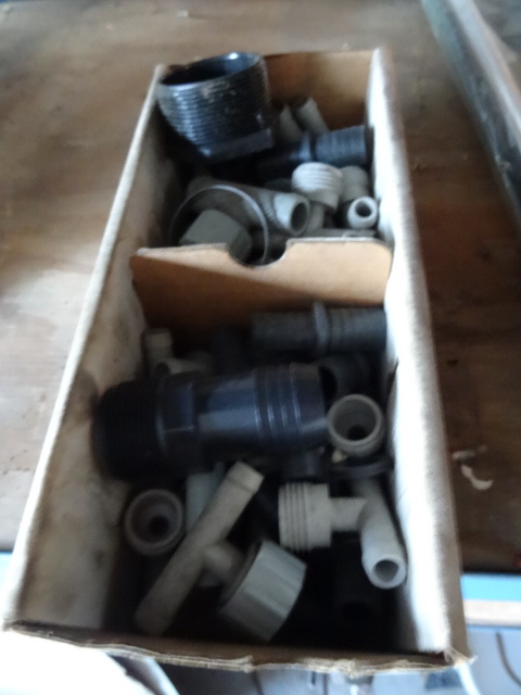 lot 216 image: Misc PVC Fittings