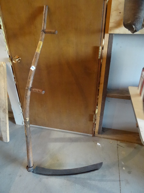lot 239 image: Vintage Farm Scythe
