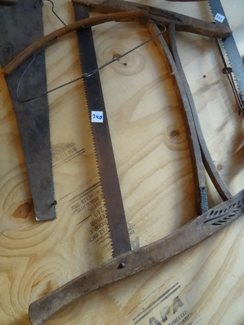 lot 240 image: Harp Saw
