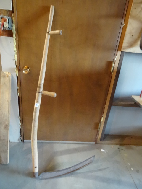 lot 248 image: Vintage Farm Scythe