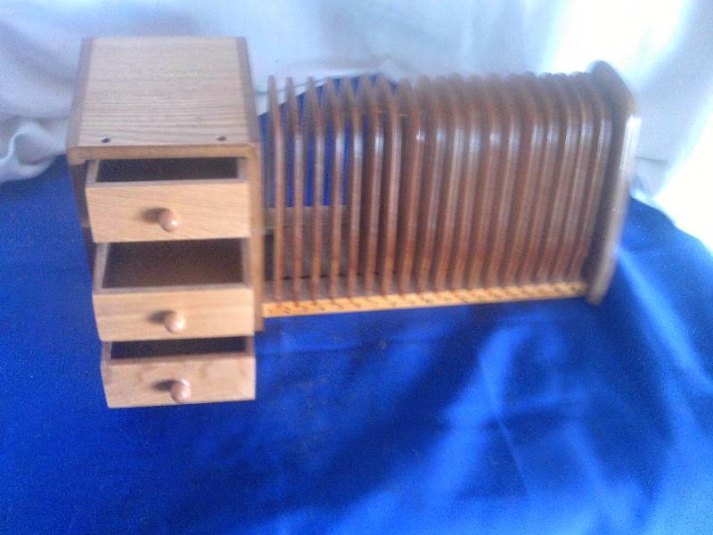 vintage 3 drawer dish rack