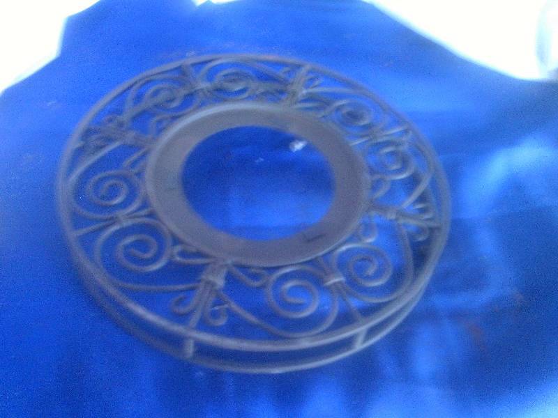 vintage metal grate