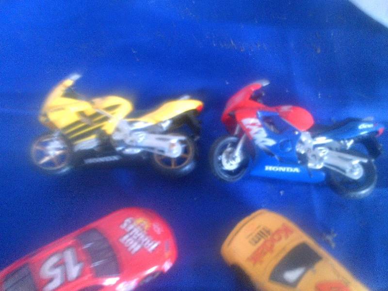 collectible cars and motor cycles