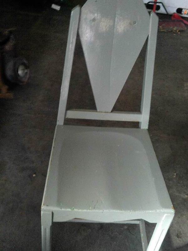 vintage wooden chair