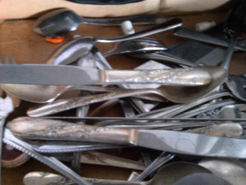 vintage silverware