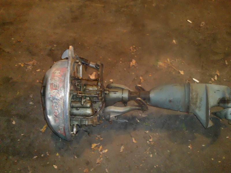 vintage johnson motor