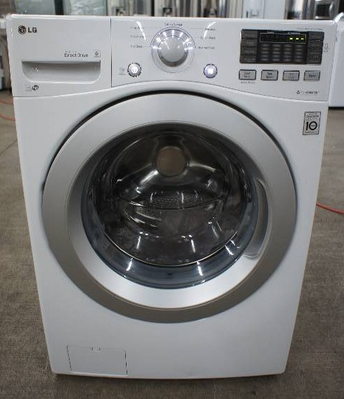 lot 14 image: LG Washer - Model # (WM3170CW)