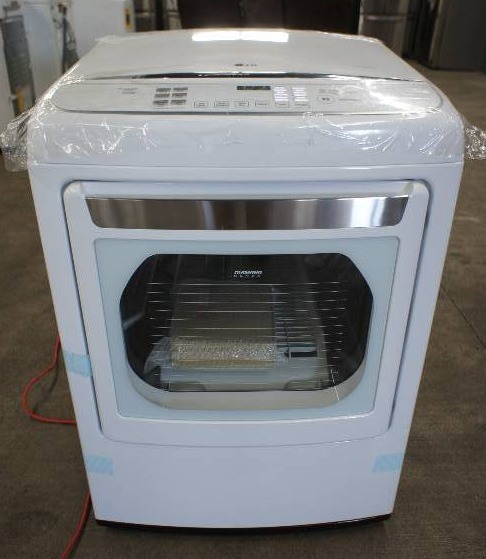 lot 9 image: LG Dryer - Model # (DLGY1702W)