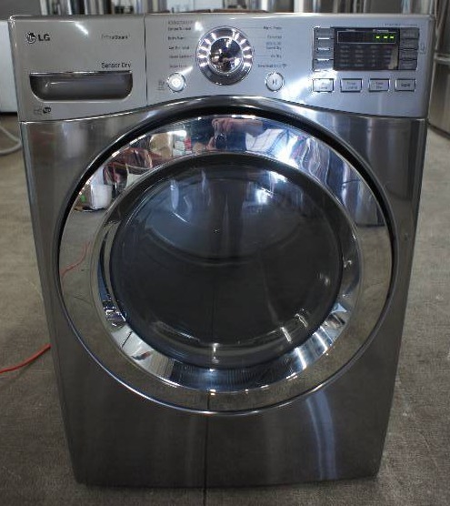 lot 12 image: LG Gas Dryer - Model # (DLGX3371V)