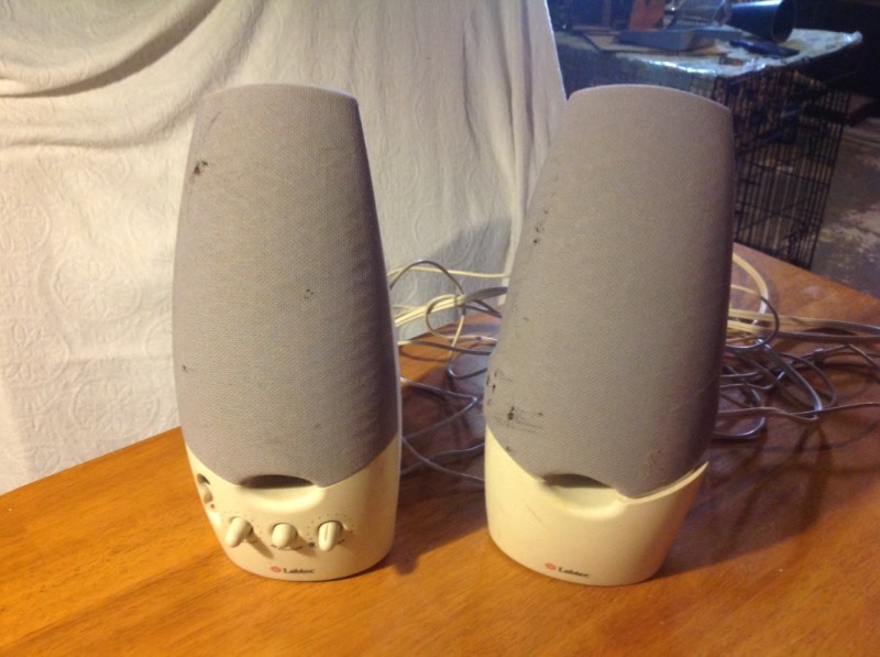 Lab Tec External Computer Speakers