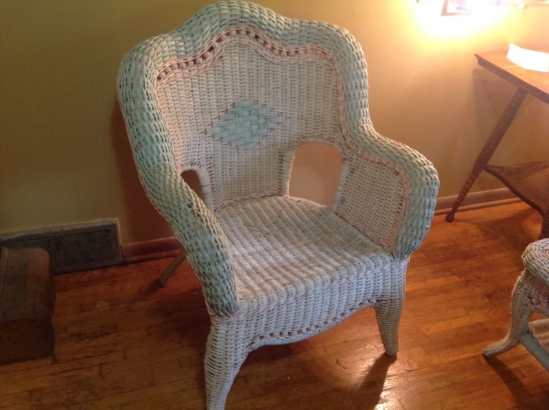 Wicker Arm Chair