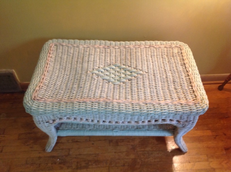 Wicker Coffee  Side Table
